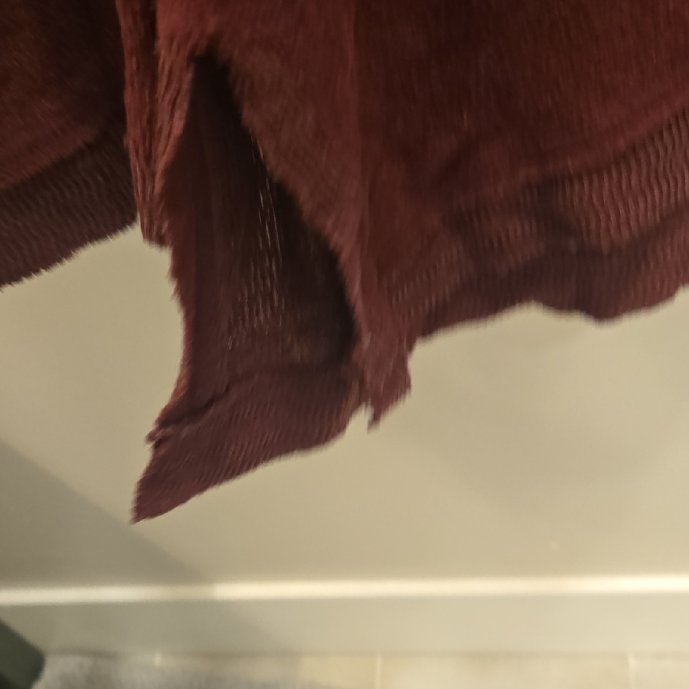 Maeve Deep Red Cowl Neck Sweater - Picture 5 of 10